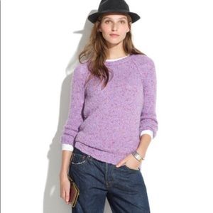 Madewell purple sweater